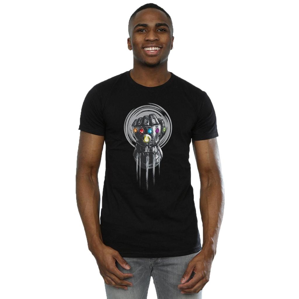 Avengers Infinity War Mens Gauntlet Cotton T-Shirt