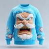 Angry Santa Claus Christmas Pullover Costumes 3D Print Sweatshirts Autumn Fashion Hoodies Men's and Women's Sweatshirts Clothing