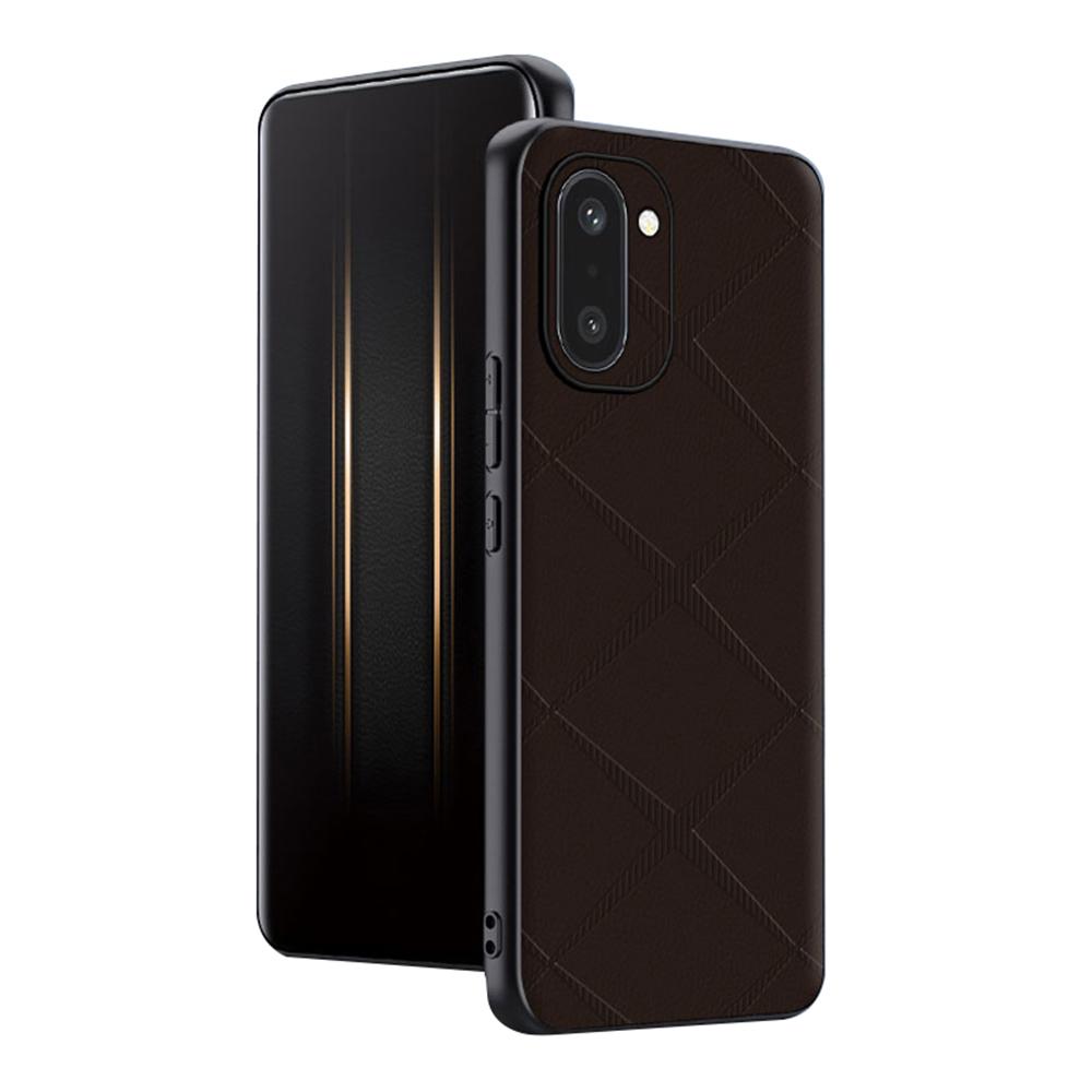 For OnePlus Ace 6T 5G Case X-Patterned TPU PU Leather PC Anti-Drop Phone Cover