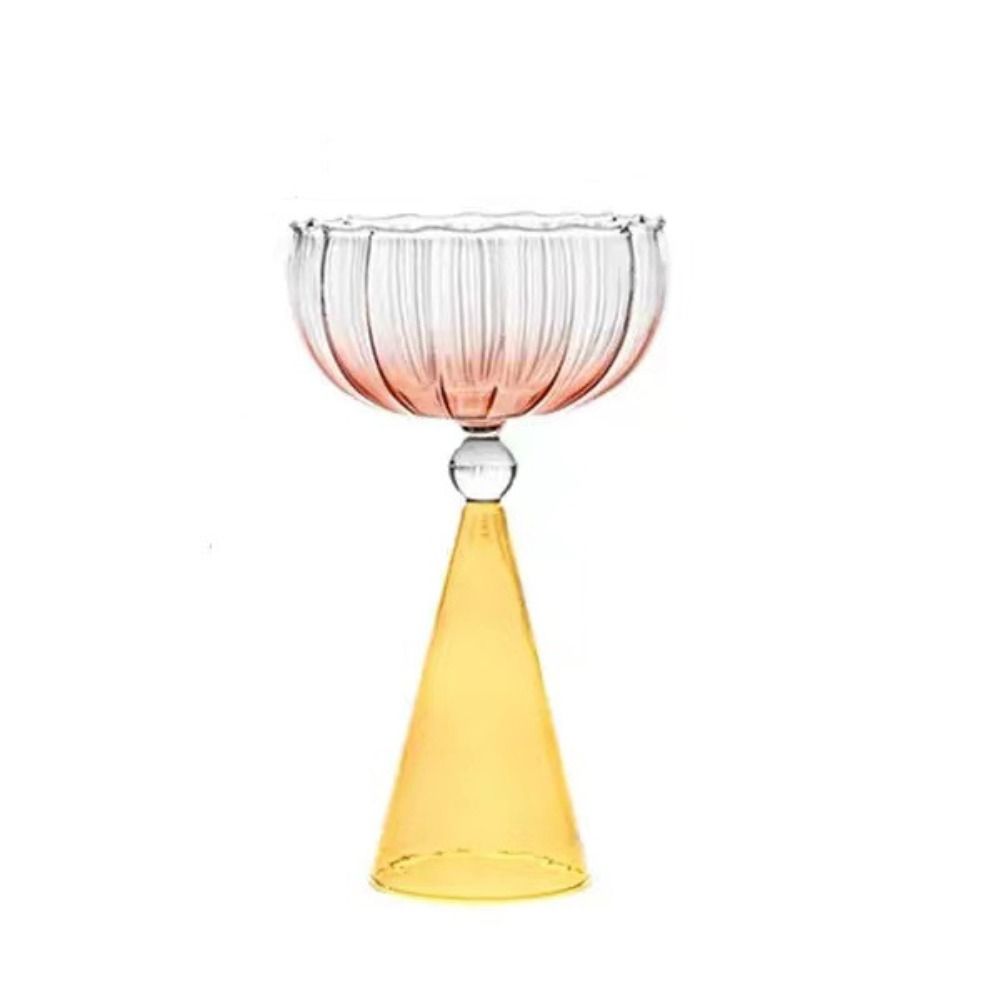 Creative Ice Cream Cup Glass Wine Cup Goblet Dessert Cup Bar