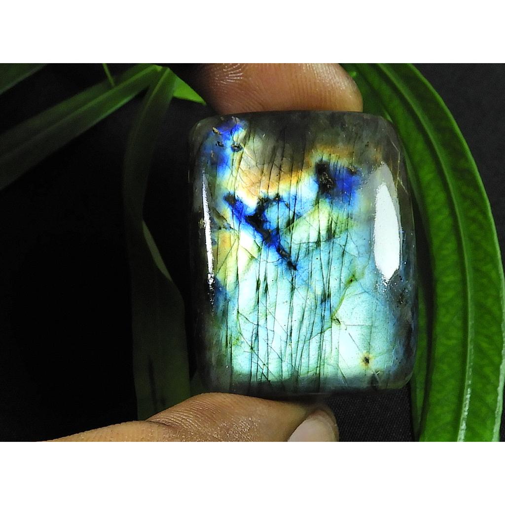 28X37ММ Натуральный Фиолетовый Лабрадорит Октагон Кабошон Свободный Драгоценный Камень 111 Карат. SK-4216