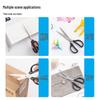 Morning Light Stainless Steel Scissors - Sharp Office & Home Paper Cutter