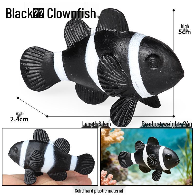 Ocean Wildlife Simulation Toy Set: Sea Turtle, Shark, Whale, Sea Lion, Tiger Shark, Manta Ray, Seal, Grouper.