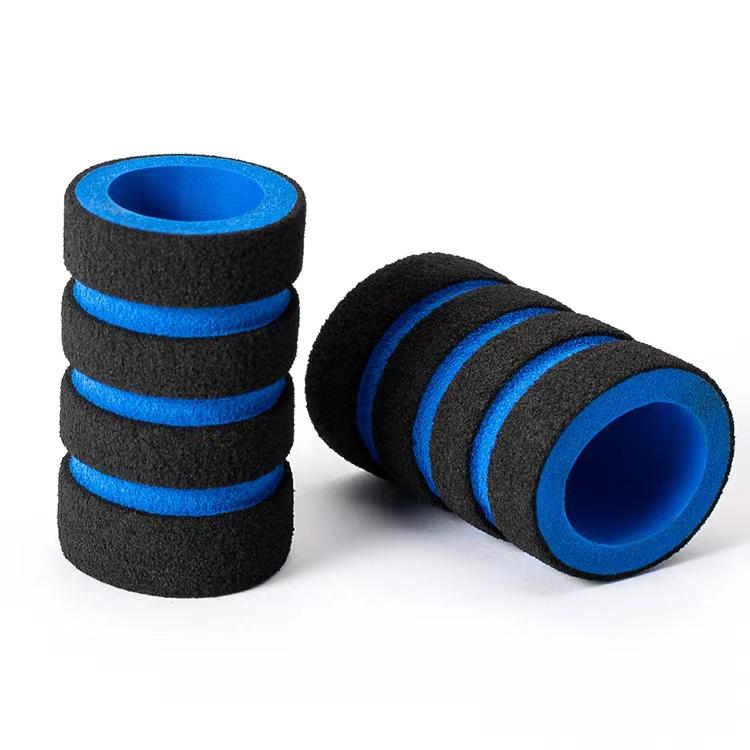 10 шт. одноразовые чехлы для татуировок из пены с эффектом памяти, чехол для ручек для татуировок из нержавеющей стали, одноразовые трубки для татуировок