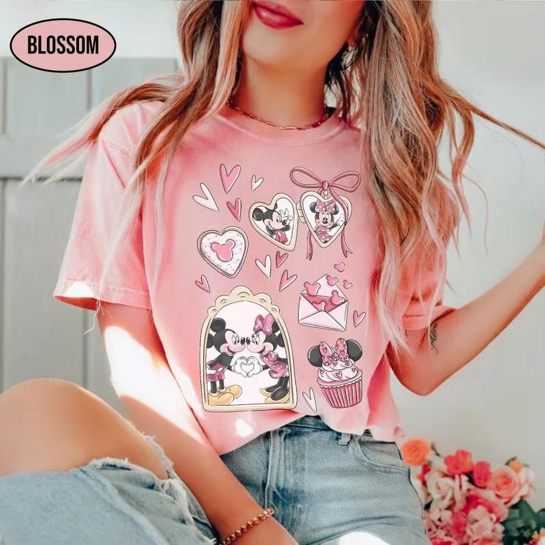 2026 Summer valentine Graphic Tshirt Unisex Unisex Fashion Cotton Quality Casual Loose Short Sleeve Classic Unisex