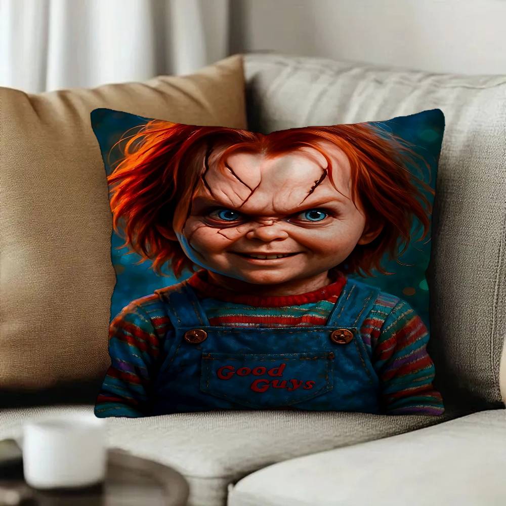 Children Play Chucky Slasher Pillow Gifts Home Office Furnishings Bedroom Sofa Car Cushion Cover case xcm
