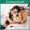 Tiger Zebra Creative Shaped Plush Toy Cushion Pp Cotton Kids Birthday Decor Gift