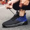 YRZL Men Casual Sport Shoes Lightweight Black Breathable Mesh Running Shoes Comfortable Athletic Jogging Tennis Sneakers