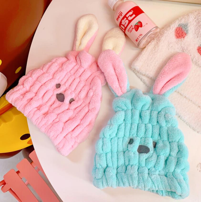 Полотенце для волос из микрофибры для женщин, супервпитывающий быстросохнущий тюрбан для волос для сушки вьющихся длинных густых волос, шапка, обернутое полотенцем