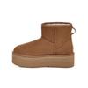 UGG 811 Manufacturing, Free Bird Термоустойчивые нескользящие короткие снегоступы Женские Каштаново-коричневые 1134991-CHE(Команда80-)