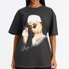 Ретро унисекс футболка Aaliyah World Tour S-5XL