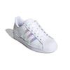 adidas Оригинальные низкие кеды Superstar для детей, белые лазерные детские кеды для скейтбординга FW0813
