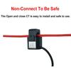 WiFi Energy Monitor Single Phase Smart Electricity Meter with Clamp Power Consumption Monitor 100‑240VAC