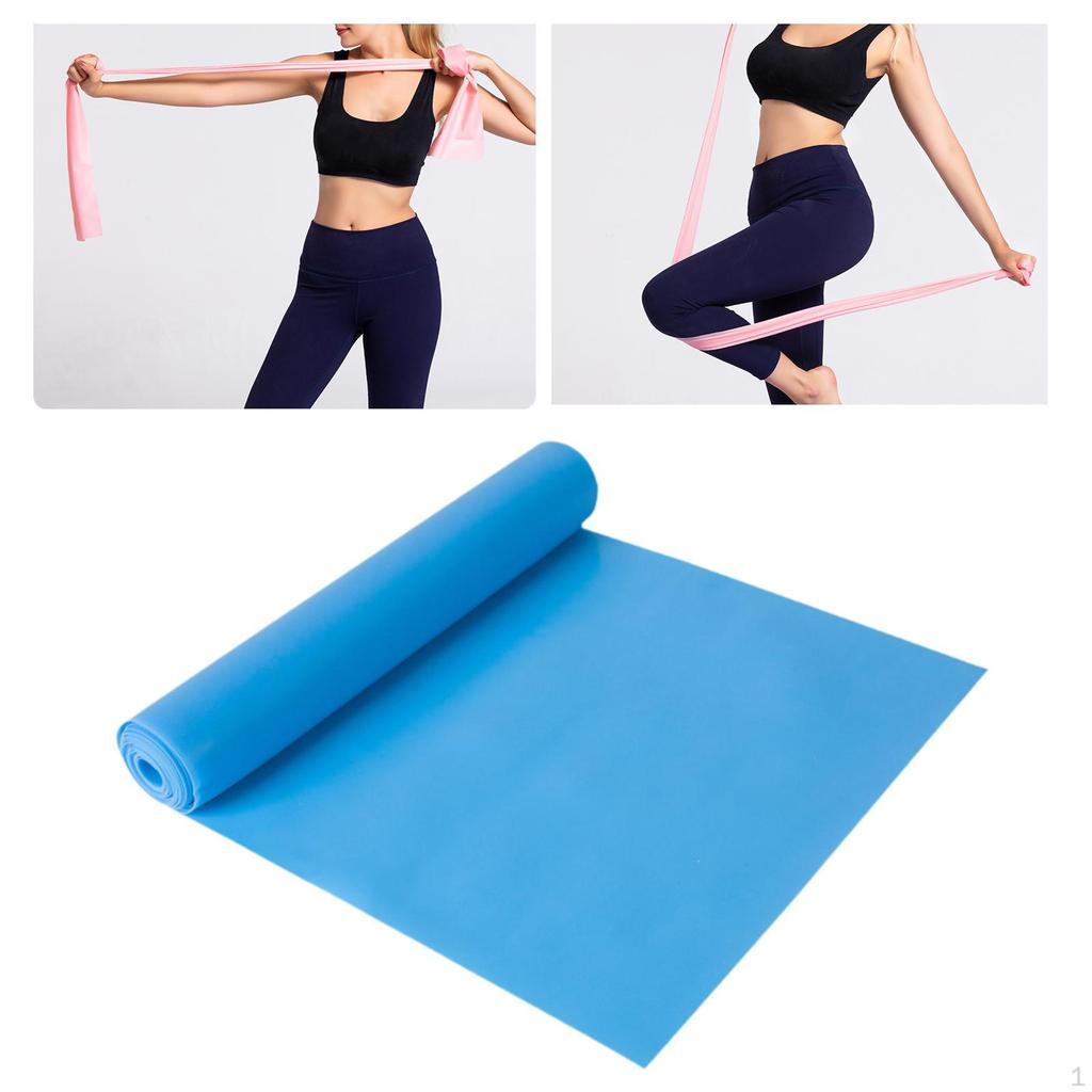 59-дюймовая эластичная лента для силовых упражнений и растяжки