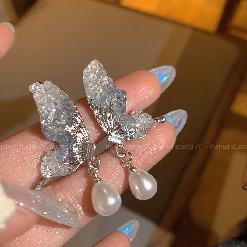 Серьги-бантики с кисточками в корейском стиле класса люкс — элегантный длинный дизайн для женщин