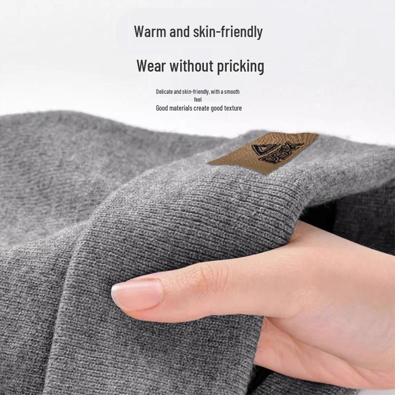 Peak Men's Winter Windproof Ear-Flap Knit Beanie