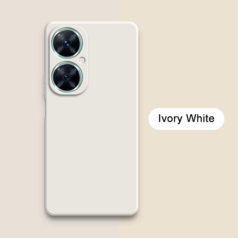 Square Liquid Silicone Back Cover for Huawei Nova 11 Pro Ultra 11i Soft Camera Protective Mobile Phone Case Nova11 Bags