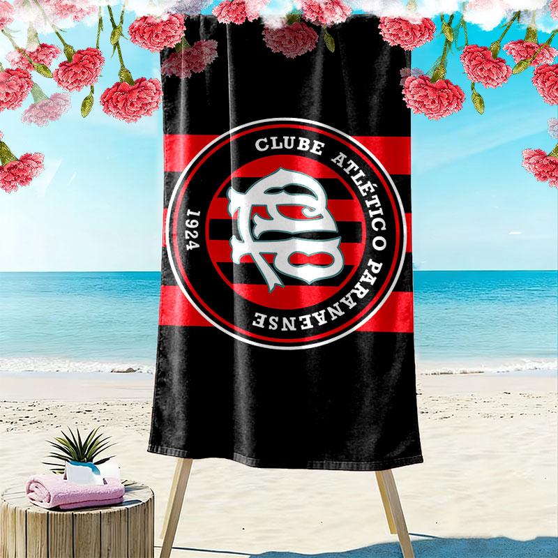 Club Athletico Paranaense Print Beach Towel, Large Soft Quick Dry Towel for Beach Camping Swimming