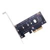 Дополнительные карты NVMe M.2 на карту PCIe 3.0 x4 Адаптер M.2 PCIE Карта расширения хост-контроллера NVMe SSD для настольного ПК