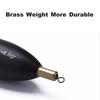 3pcs/Set Apo Rock Fishing Floater 20.8cm 22.2cm 23.5cm Paired with Brass Sea Fishing Float Long Tail Bobber Fishing Indicators