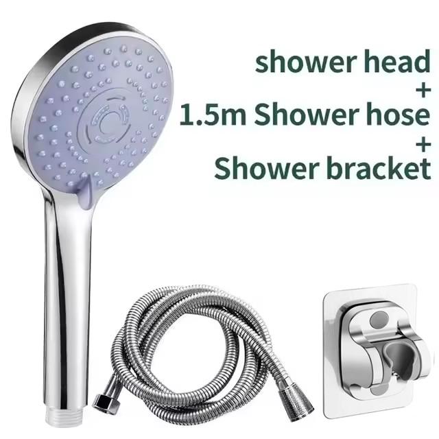 Ванная комната напорный ручной душ комплект аксессуары большой выход воды душевая насадка 5 моделей регулируемая экономия воды душевая насадка