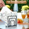 Table Napkin Holders Freestanding Napkin Holder Dispenser Reusable Minimalist Paper Napkin Holder Iron Napkin Dispenser New