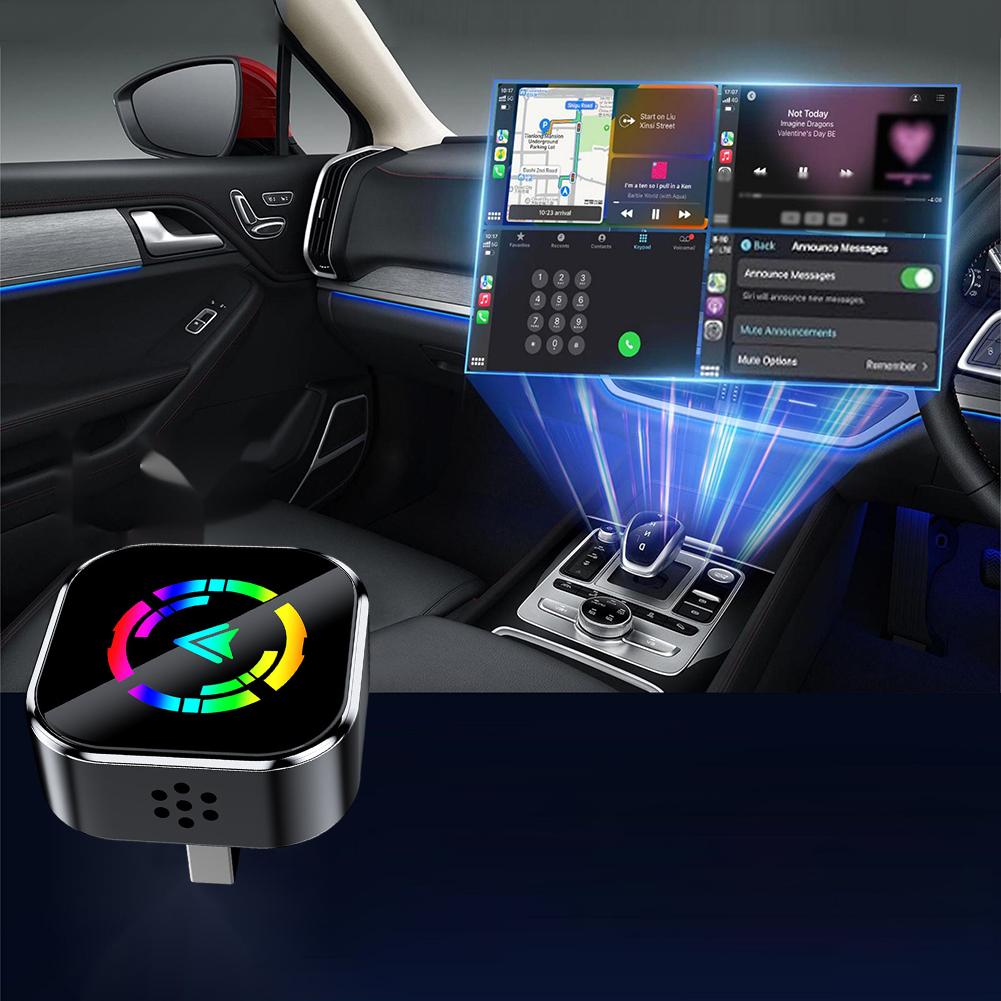 Проводной беспроводной Carplay и беспроводной адаптер Android Auto, мини-адаптер Auto Connect для автомобилей с OEM-проводным CarPlay Android Auto