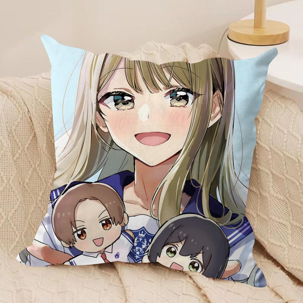 Comingofage story Cushion Cover Soft Plush Fabric DoubleSided Printed Sofa Cushion Cover for All Seasons Home Decor Gift