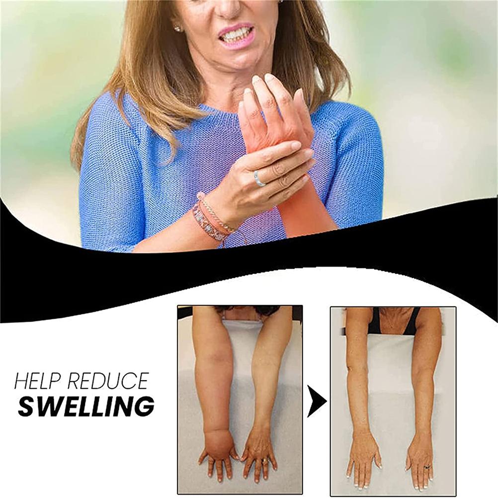 2 шт. Магнитное кольцо для лимфодренажа, для похудения, открытое кольцо на палец, магнитное кольцо для мужчин и женщин