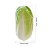 Pack Of 4 Realistic Vegetable Model Faux Cabbage for Home Table and Restaurant Display Cabinet Showcase Decoration