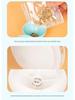 Three-Layer Catnip Teaser Turntable with Feather Toy