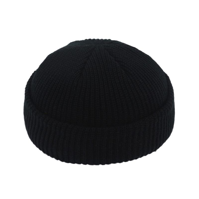 Autumn And Winter Wild Knitted Melon Skin Trend Hip Hop Hat