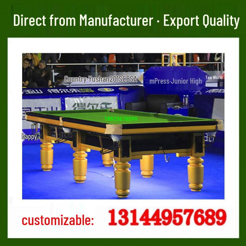 Xinqiu Star Standard Russian Billiard Table - Adult Commercial Use