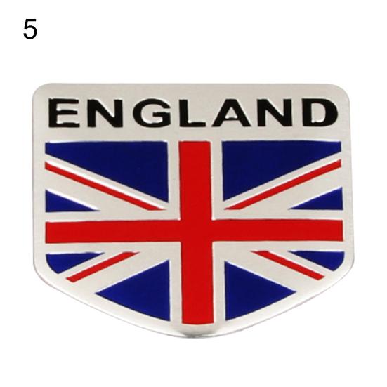 3D National Flag Body Bumper Car Auto Emblem Window Badge Decor Decals Sticker