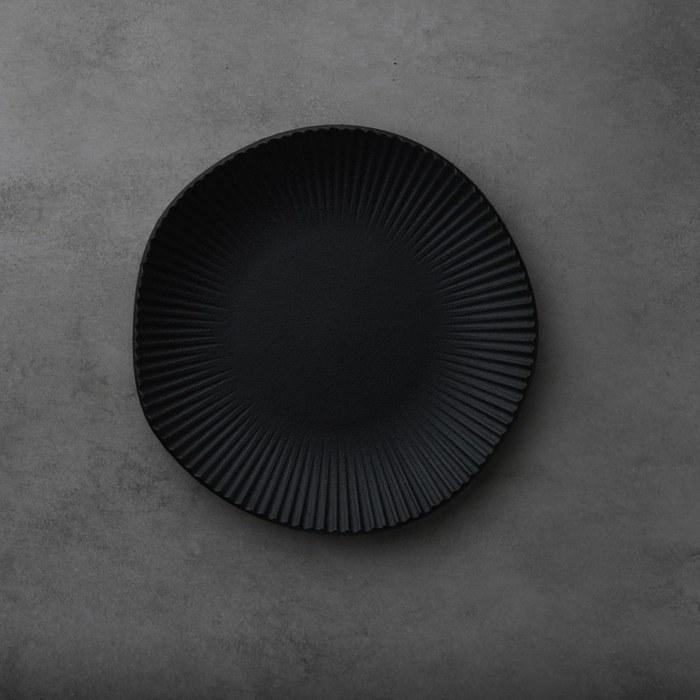 [Ware Hendey] Design Plate 16.5cm - Premium Black