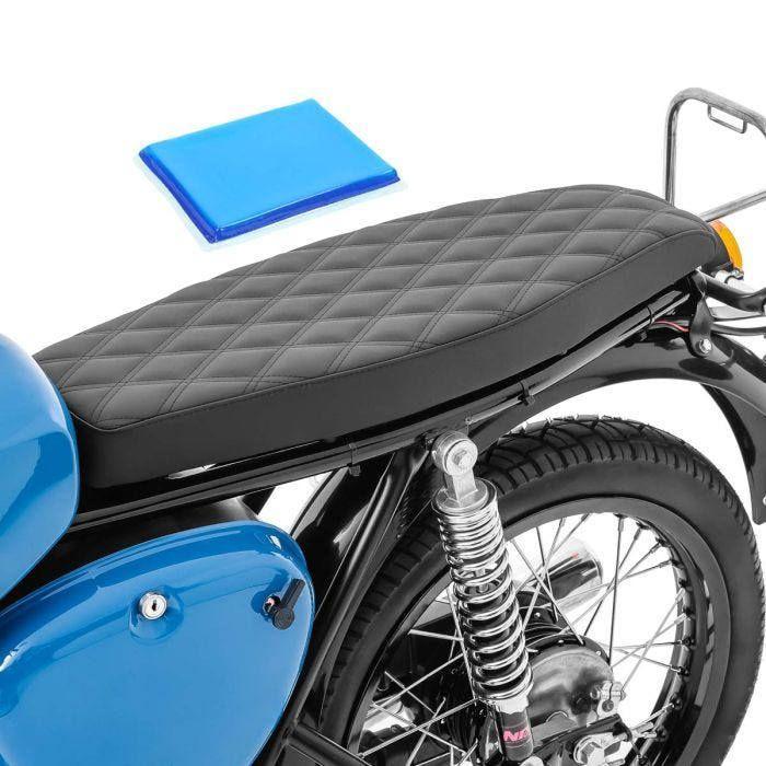 Selle Gel - Craftride VSG4 - Confort supérieur - Design moderne - Compatible Simson S50 S51 S70