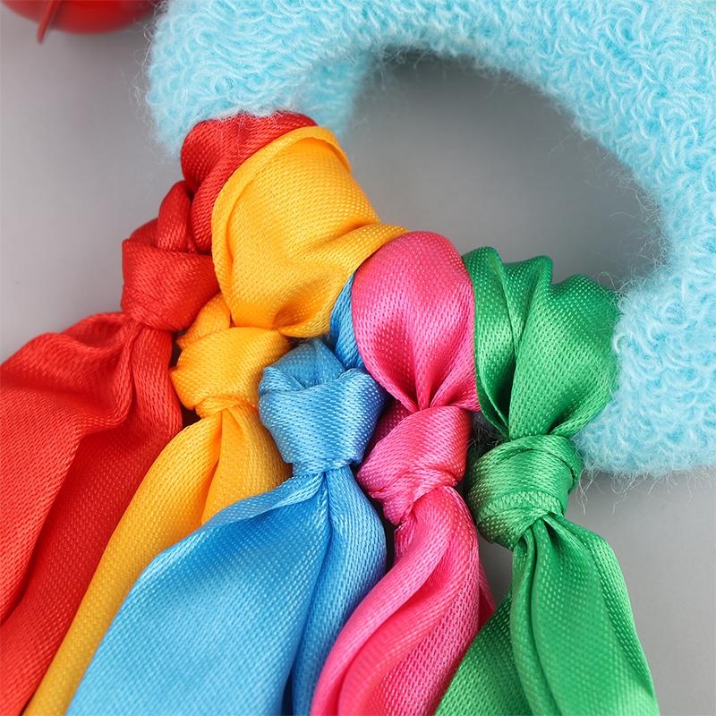 1 шт. Детская лента на запястье, командный спортивный помпон, чирлидинг, большой помпон, клубный танцевальный реквизит, эластичный браслет с эластичной веревкой