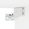 Wall Mounted TV Cabinet Wall Shelf White 140 x 28 x 21 cm