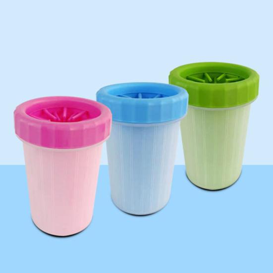 Чашка для чистки лап домашних животных Силиконовое ведро для чистки лап Портативная мойка лап для собак