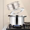 Steaming for Steamers Cooking Adapter Circular Partition Plate Sum Dumpling Over Pots