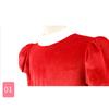 Christmas Red Dress Skirt Suit Party Party Costume Play Clothes Girls Puffy Dress