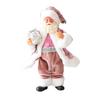 Christmas Santa Claus Doll Decoration Handcrafted Home Office Xmas Tree Santa Figurine Hanging Ornament Holiday Party Pendant