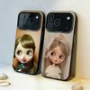 Милый чехол для телефона D-Doll B-BlytheS для iPhone17,16,15,14,13,12,11,Pro,MAX Белый Матовый Ударопрочный Чехол