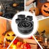 Halloween Treat Candy Bowl Witches Cauldron Set Storage Bucket Home Decorations for Party Cabinet Desktop Centerpieces