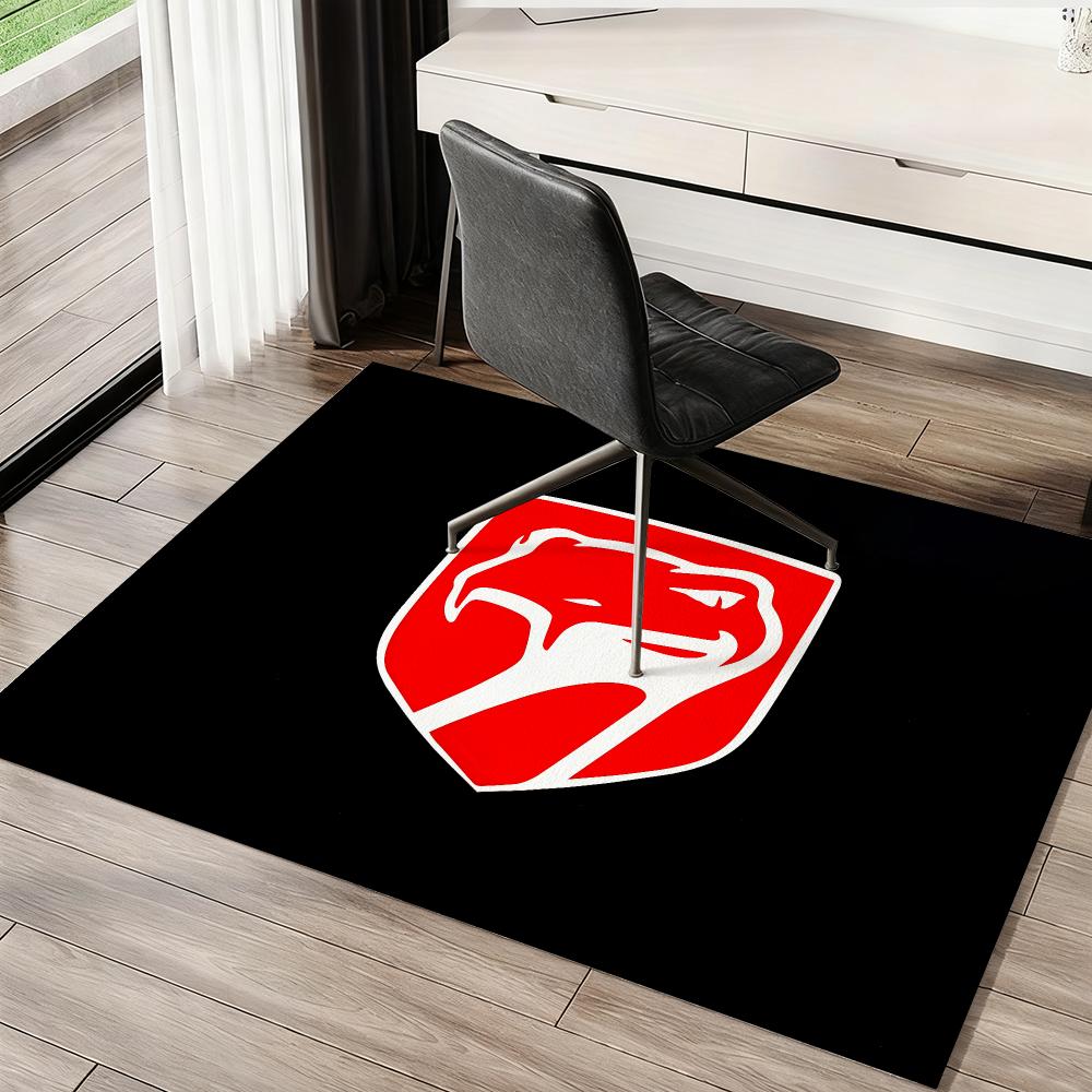 Vipers Sports Car Fans Floor Mat Soft Thickened Absorbent Non-Slip Bedroom Living Room Door Mat Home Decor Flannel Rugs