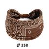Boho Headbands Wide Knot Hair Scarf Floral Printed Hairband Elastic Turban Headwrap Stretch Head Bands Bandana Fashion Hair Accessories for Women