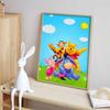 Disney 5D DIY Diamond Painting Decorations Nick  Judy Heartwarming Head Patting Illustration Diamond Embroidery Rhinestone Cross Stitch Set Handmade