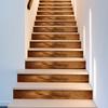 6Pcs/13Pcs Simulated Exquisite Home Decoration Beautify PVC Sticker Wood Grain Sticker Step Decoration Waterproof