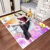 Relaxing Woman Reading Cartoon suitable as a non-slip mat for the living room or bedroom sofa