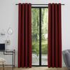 Set of 2 Blackout Curtains 140 X 260 Cm "Night" Wine Lees